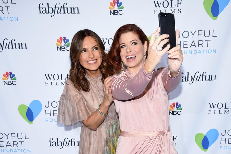 Debra Messing and Mariska Hargitay