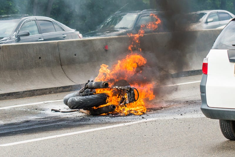 motorcycle crash
