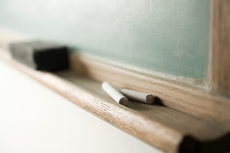 Chalkboard stock photo.