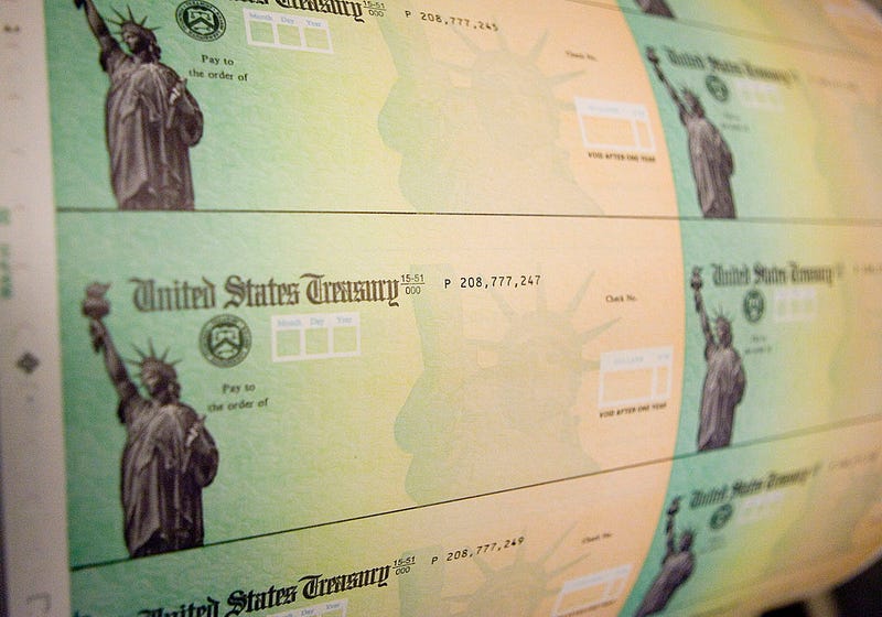 United States Treasury checks