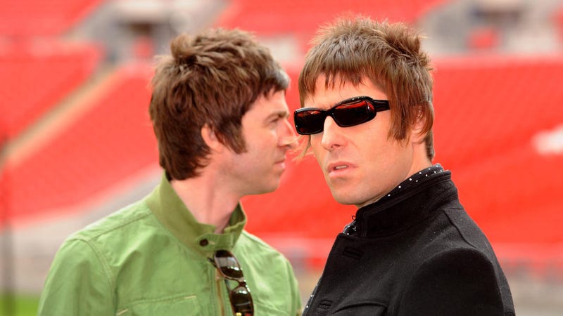 Noel Gallagher and Liam Gallagher