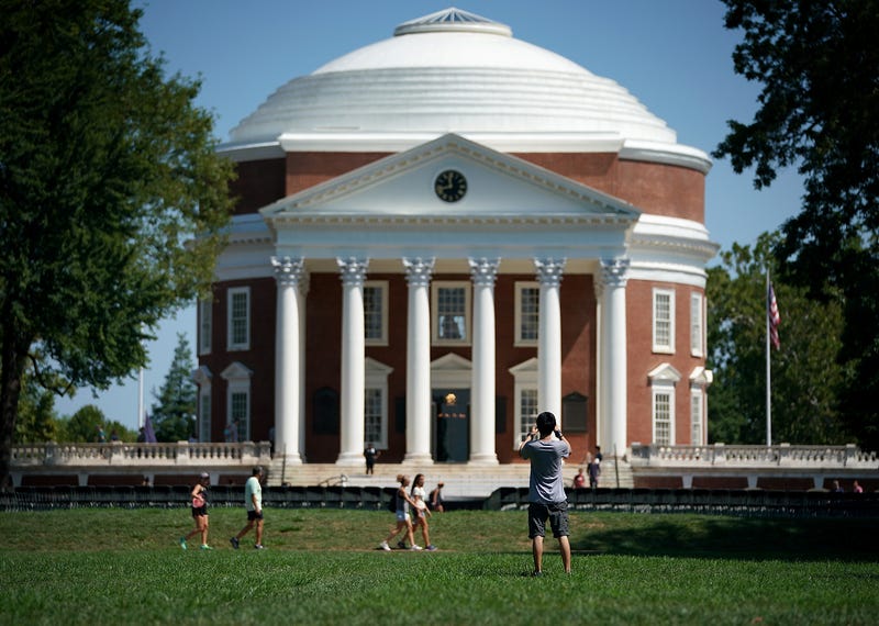 Students return to the University of Virginia for the fall semester in 2017.