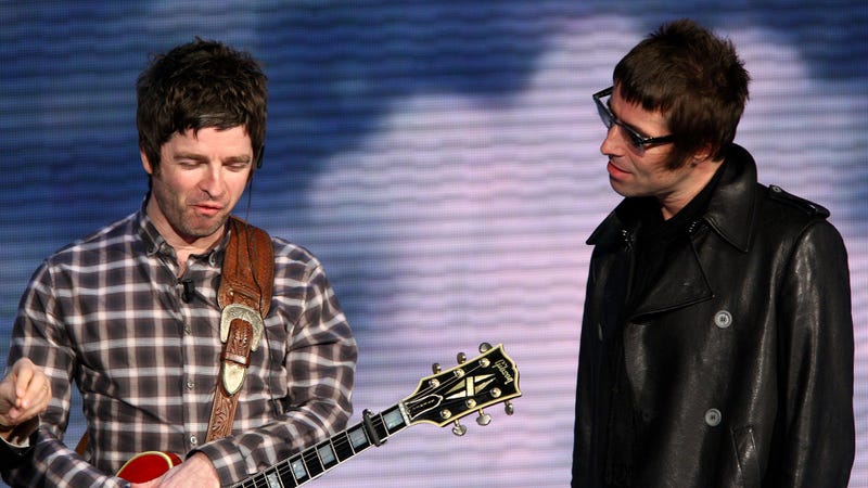 Noel Gallagher and Liam Gallagher