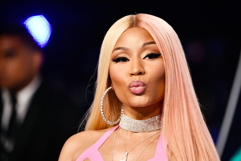 Nicki Minaj attends the 2017 MTV Video Music Awards at The Forum on August 27, 2017 in Inglewood, California.