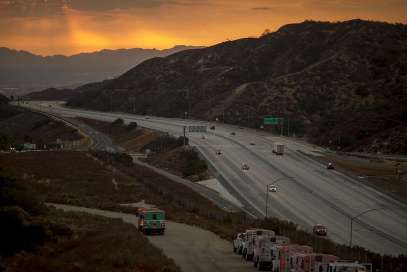 210 Freeway near La Tuna Canyon.