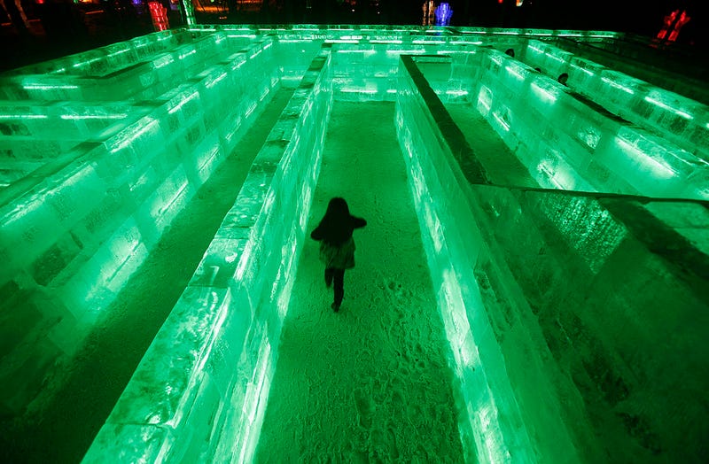 Ice Maze Getty
