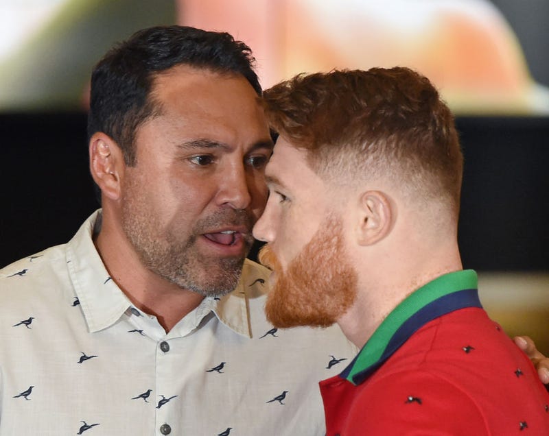 Oscar De la Hoya Canelo Alvarez