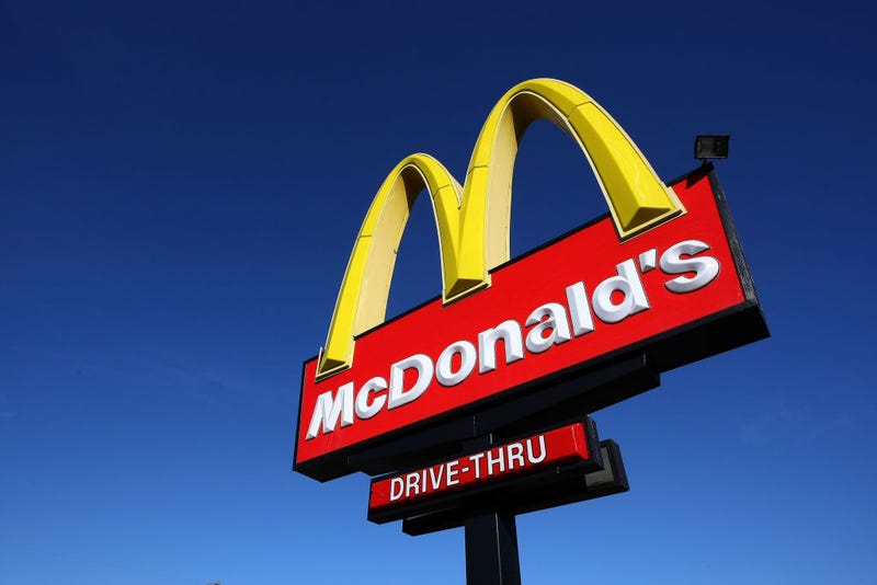 A sign stands outside of a McDonald's restaurant February 9, 2009 in San Francisco, California.