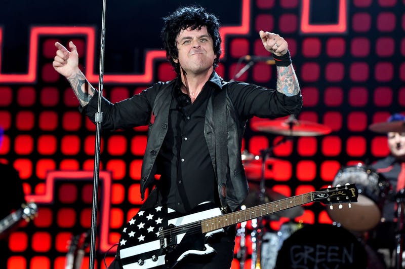 Musician Billie Joe Armstrong of Green Day performs onstage during the 2017 Global Citizen Festival: For Freedom. For Justice. For All. in Central Park on September 23, 2017 in New York City. at Central Park on September 23, 2017 in New York City