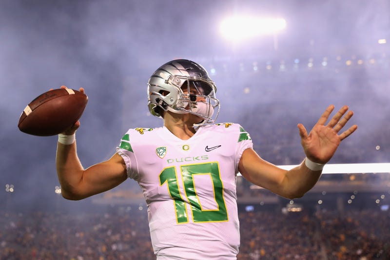 Justin Hebert is expected to be selected in the first round of the 2020 NFL Draft.