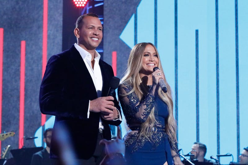 Alex Rodriguez y Jennifer Lopez