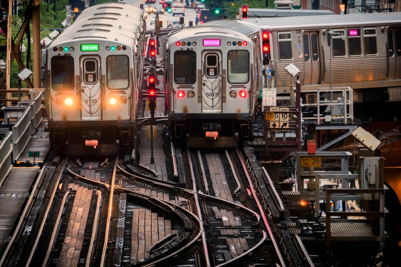 Chicago 'L' trains