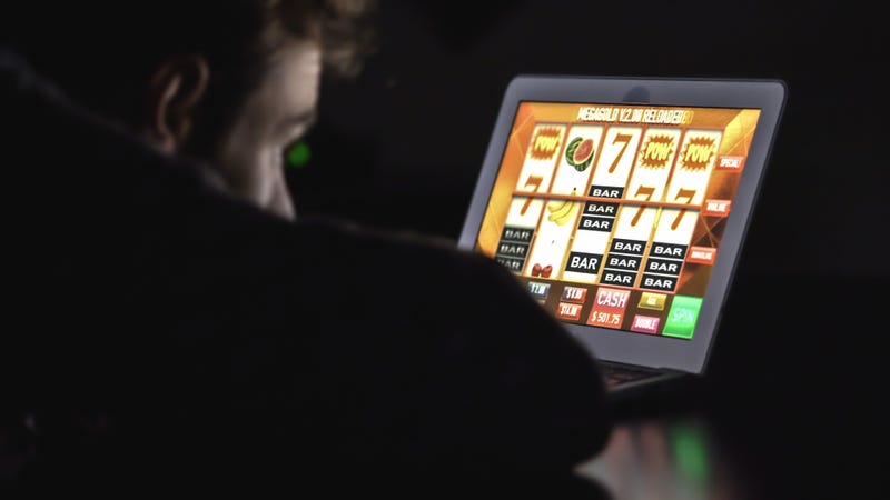 Someone addicted to gambling.