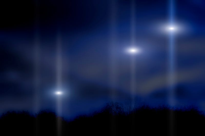 UFO in Sky