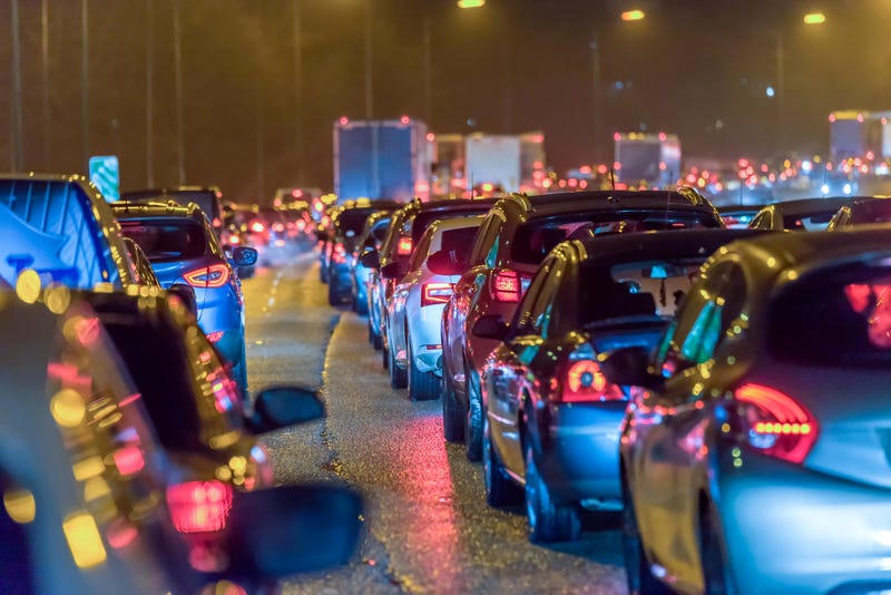 Freeway crash.