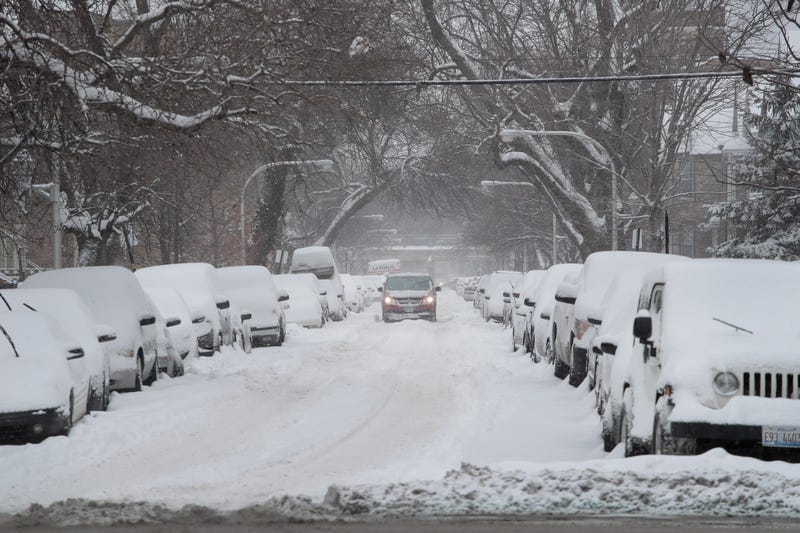 Foot of snow possible as forecasters warn of ‘difficult to impossible’ travel on President’s Day