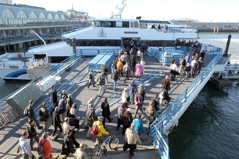 Many commuters looking for relief from rising gas prices are flocking to Bay Area ferries.