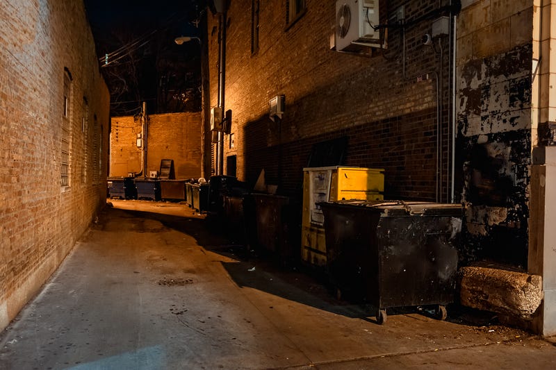 city alley