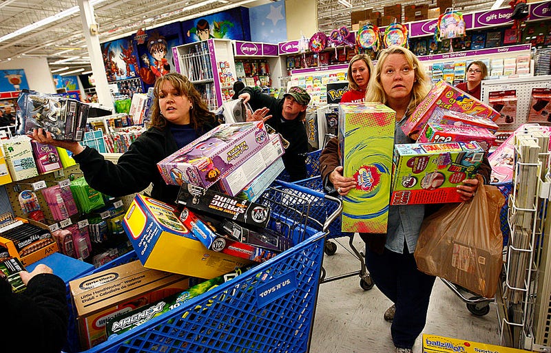 Black Friday shopping