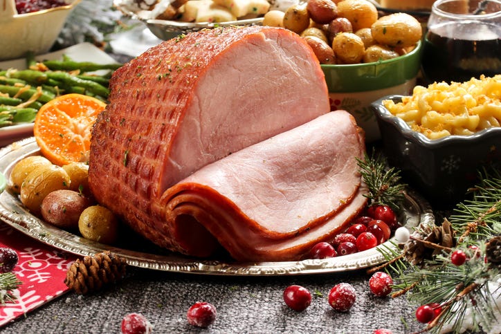 Cooked ham
