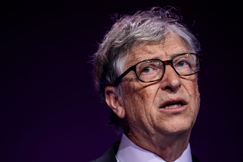 bill gates with weary expression on his face