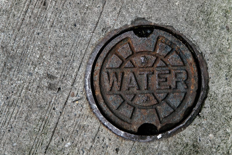 Water manhole cover
