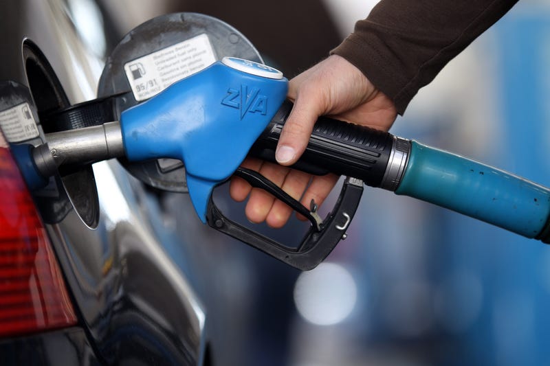 A gas pump.