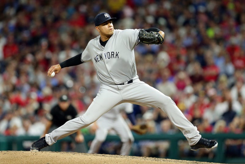 Dellin Betances would upgrade the Phillies bullpen.