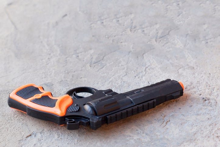 Toy gun.