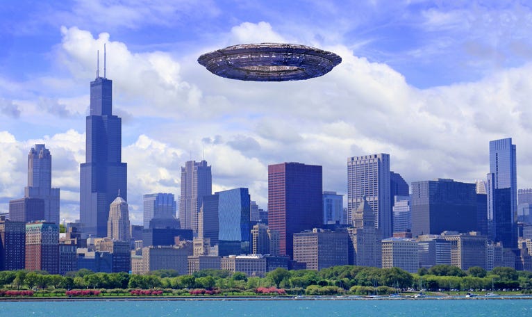 UFO over Chicago.