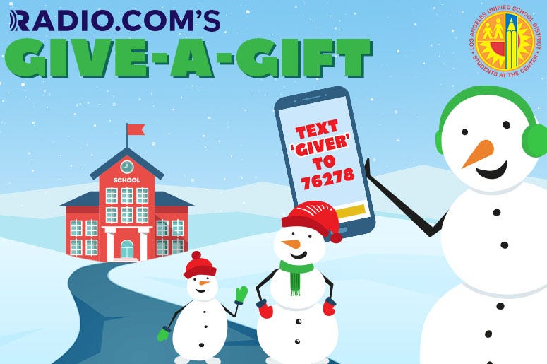 RADIO.COM's Give a Gift