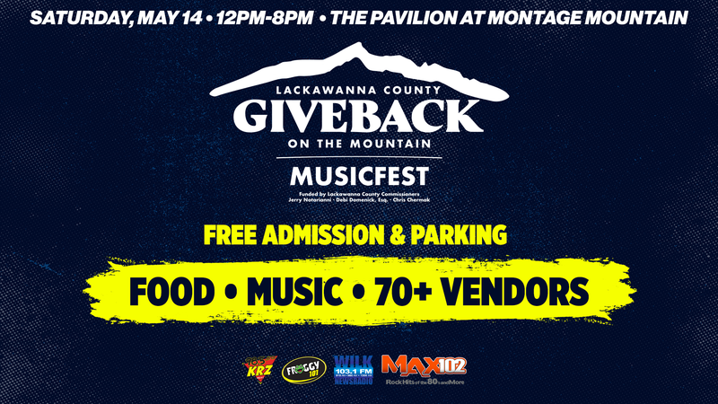 Lackawanna County Giveback on the Mountain Musicfest