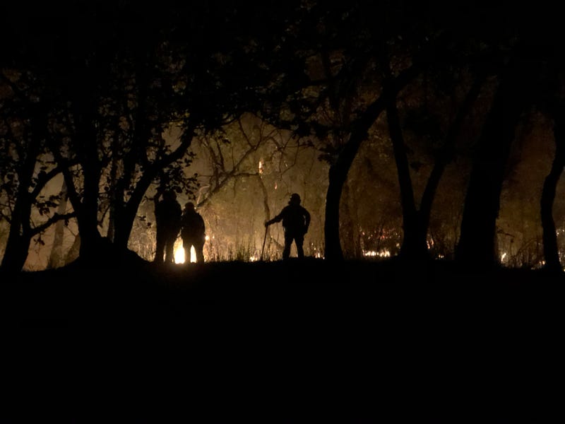 The Glass Fire rages in Sonoma and Napa Counties.