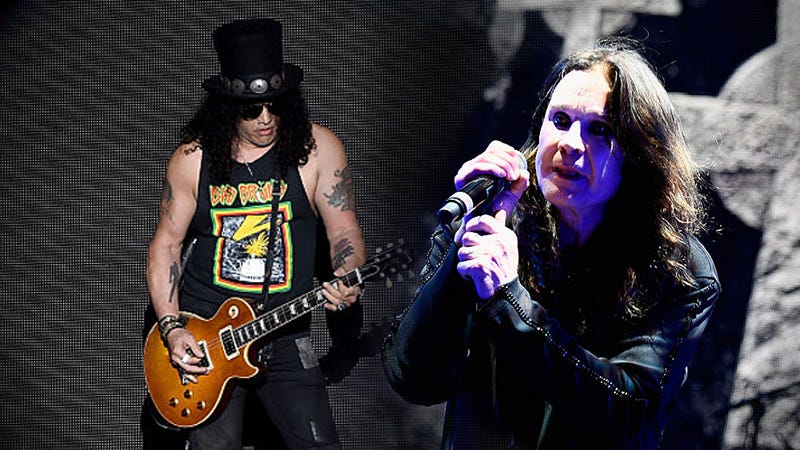 Slash and Ozzy