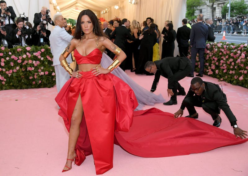 Halsey attends The 2019 Met Gala Celebrating Camp: Notes on Fashion at Metropolitan Museum of Art on May 06, 2019 in New York City