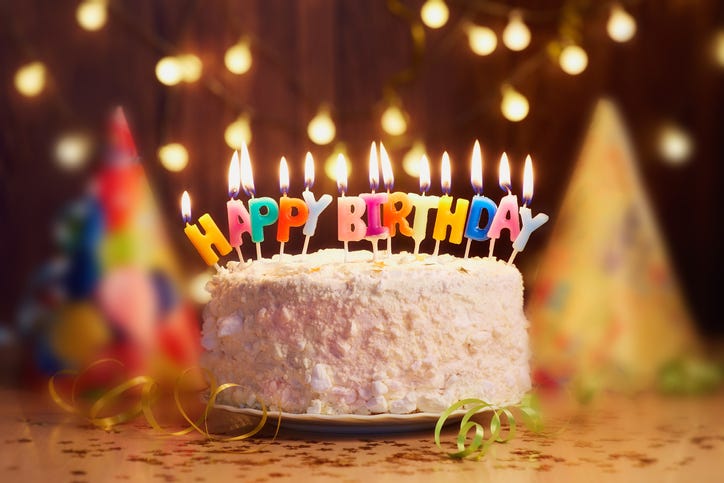 Happy Birthday cake