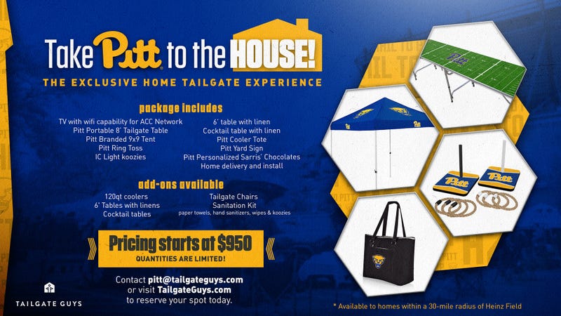 Pitt Tailgate Package