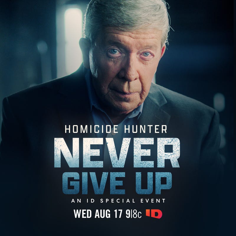 Picture of "Homicide Hunter: Never Give Up" Artwork