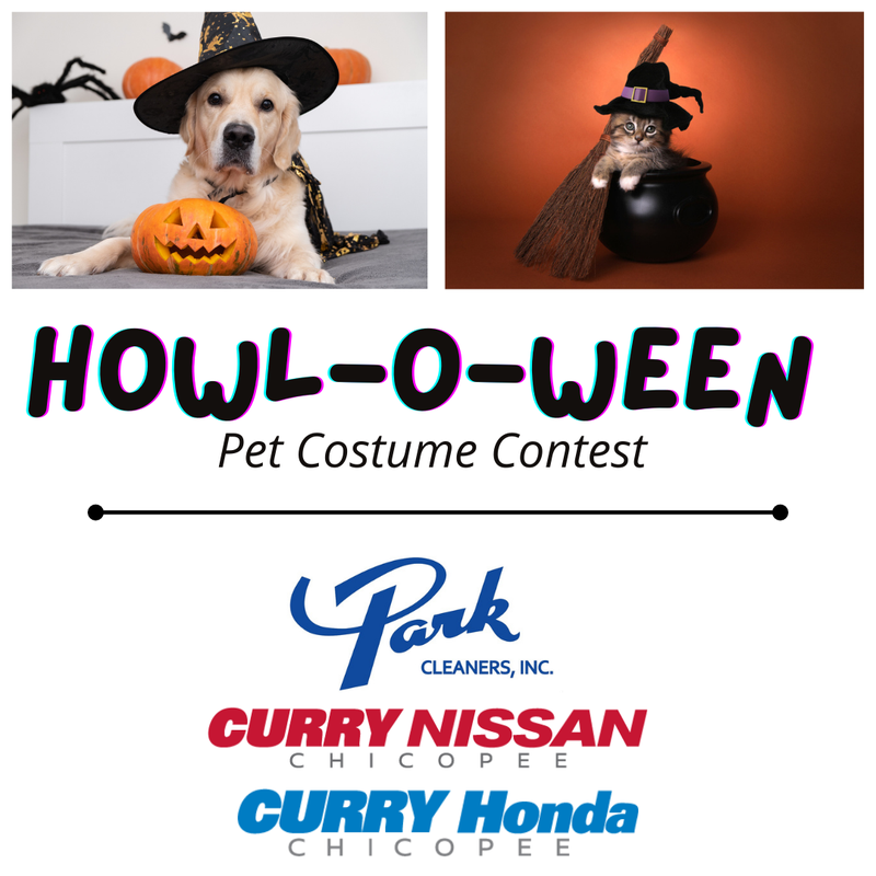 Howl-o-ween Pet Costume Contest Flyer Halloween Dog Pet 