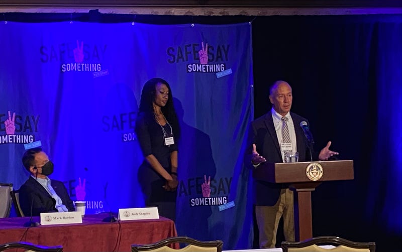 Attorney General Josh Shapiro and Mark Barden