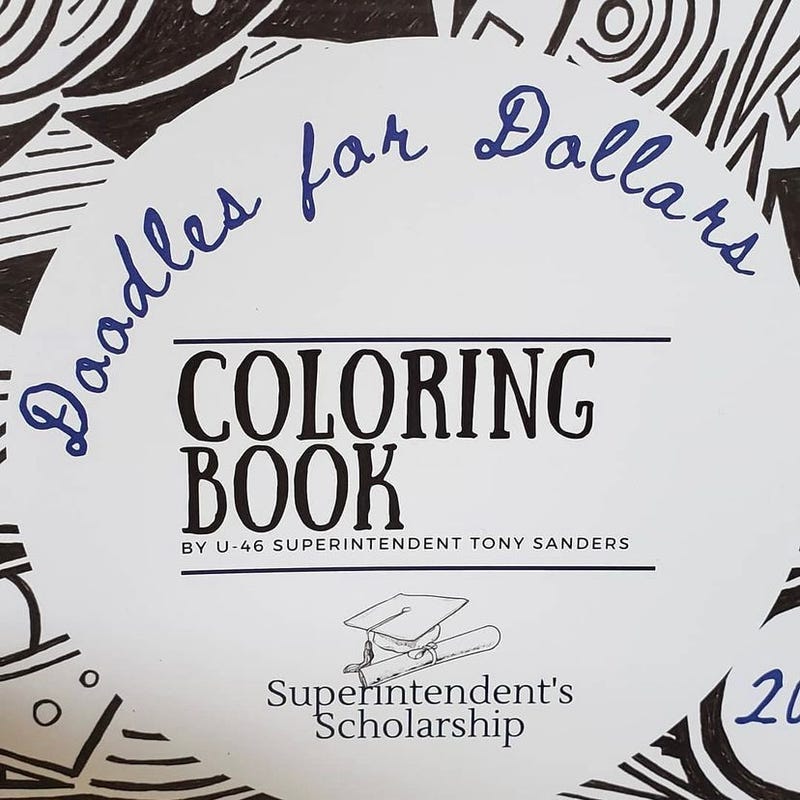 Doodles for Dollars coloring book