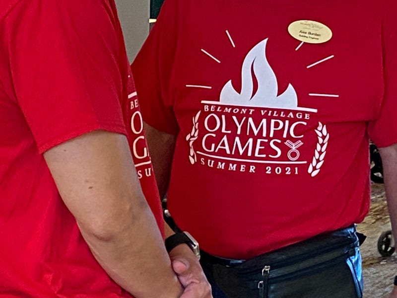 The Belmont Village Olympic Games.