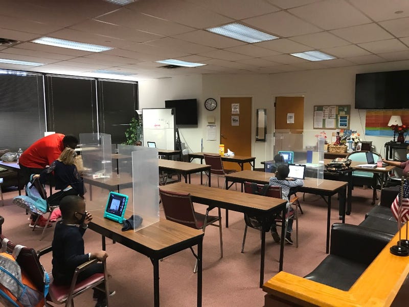 Kids at Bucks County's Learning Lab