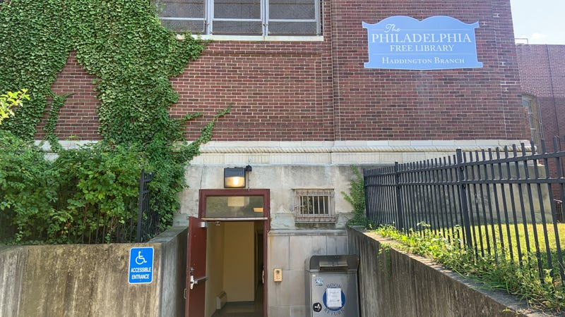 The Haddington Branch of the Free Library of Philadelphia.