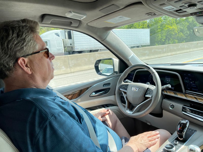 Test Driving the New GM Cadillac Escalade with Super Cruise