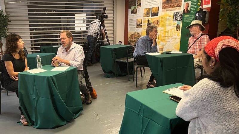 Reading Terminal Market's Talking at the Table conversation-building program.