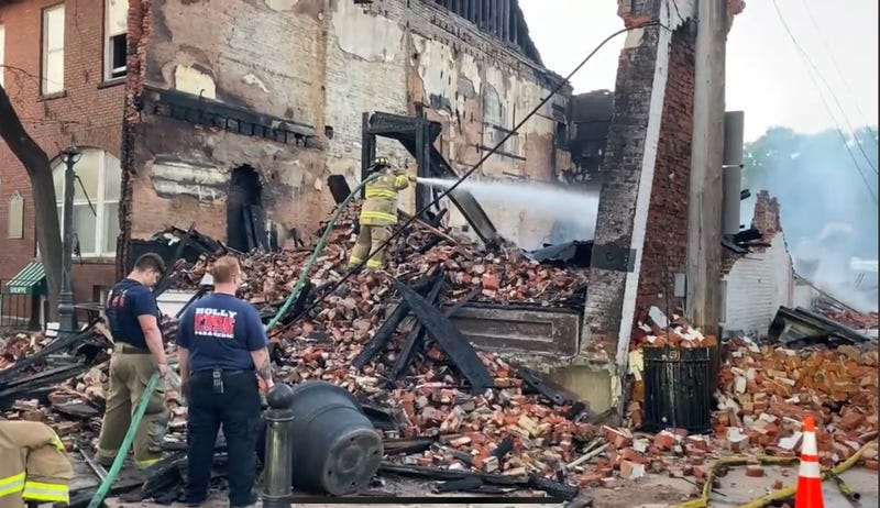Historic Holly Hotel Fire