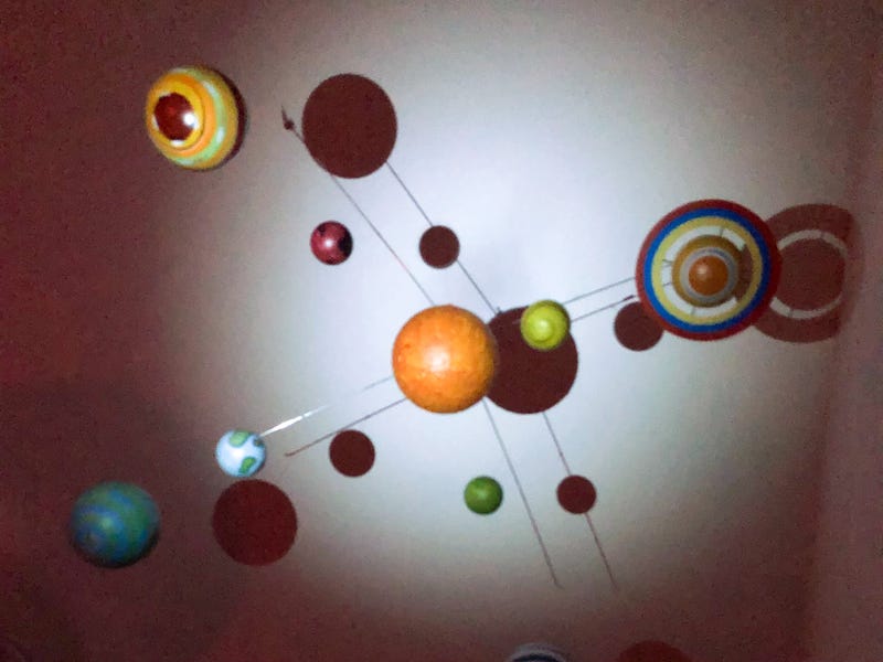 Solar system mobile