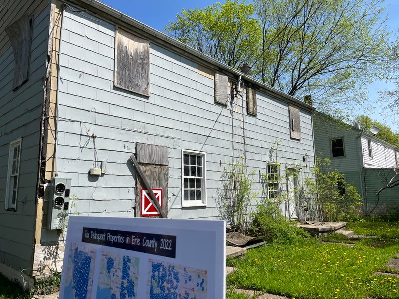 TONAWANDA, N.Y. - This vacant building is one of thousands in Erie County that has outstanding taxes and is referred to as a "Zombie Property."