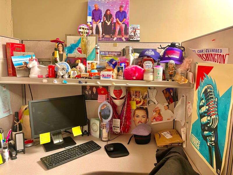 Desk prank